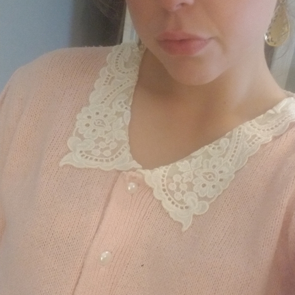 Vintage Pink Sweater - Picture 2 of 7